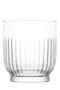 Hermia Juego de vasos LV-TOK350F de 6 piezas en cristal transparente